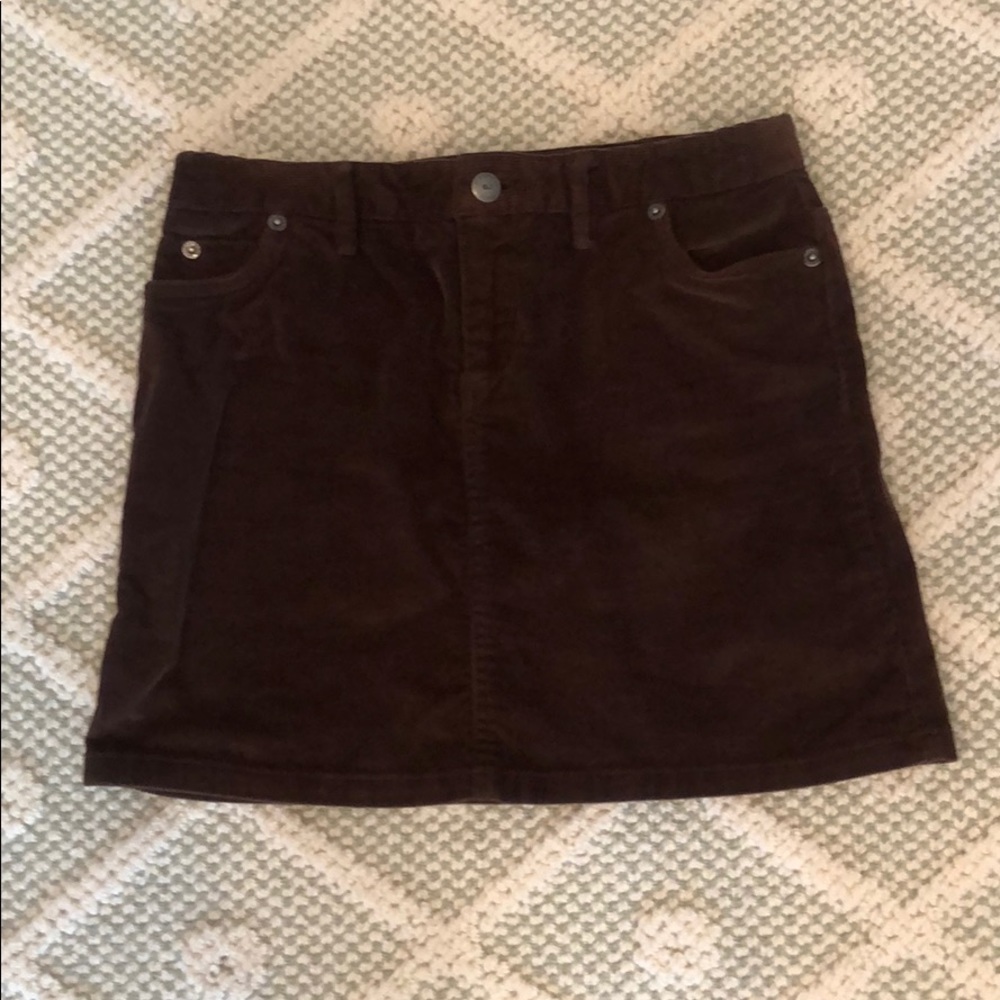 Vineyard vines brown skirt